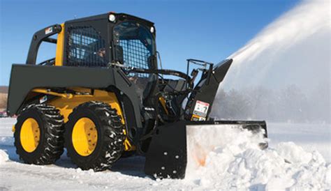 heavy duty skid steer attachments|skid steer mounted snow blowers.